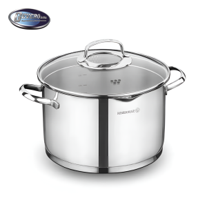 CACEROLA STEAMA DE ACERO INOXIDABLE 5.5 LT