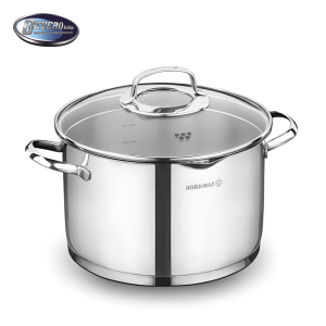 CACEROLA PROFUNDA STEAMA DE ACERO 7 LT