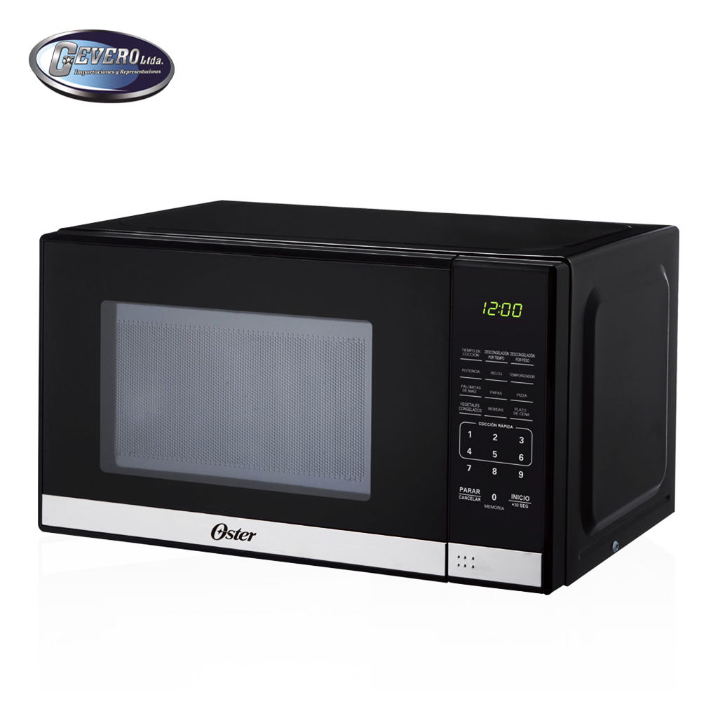 MICROONDA ACERO INOX. 20L NEGRO - Gevero Ltda. La Paz