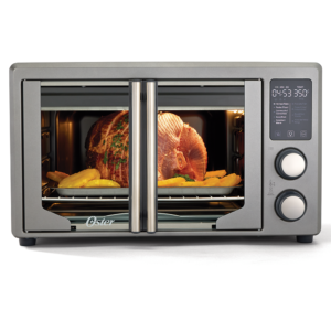 HORNO DIGITAL CON FREIDORA DE AIRE DE ESTILO FRANCES 42L COLOR GRIS