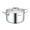 CASEROLA ALTA PROLINE GASTRO DE ACERO INOX. CON UNA CAPACIDAD DE 15L